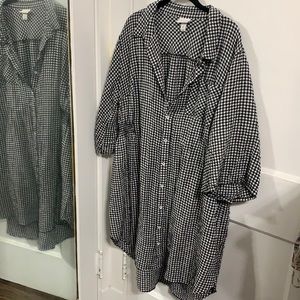 Ava and Viv Checkered Tunic